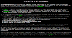 Desktop Screenshot of intronvaria.com